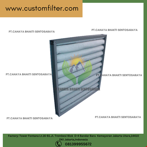 Pre Panel Air Filter 95% Efficiency Filter Air Conditioner Filter