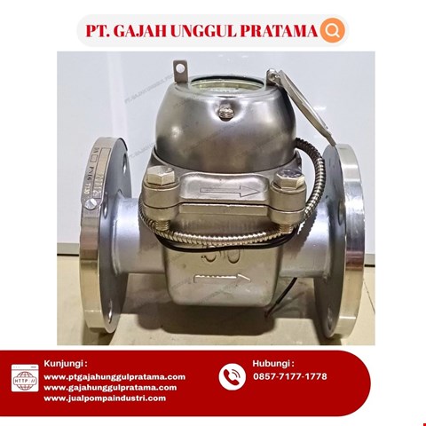 DN50 SS316L FLANGE FLOWMETER SHM (PULSE) SIZE 2 INCH