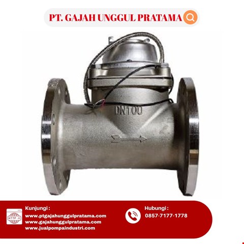 DN150 SS316L FLANGE FLOWMETER SHM (PULSE) SIZE 6 INCH