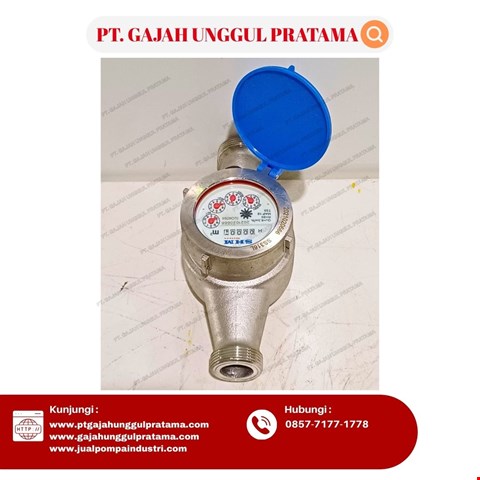 DN25 SS316L SCREW HORIZONTAL FLOW METER SHM SIZE 1 INCH