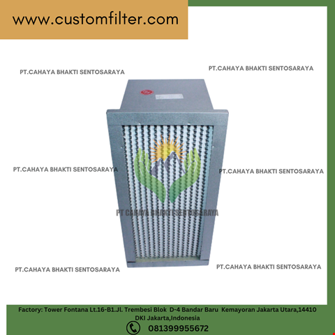 Efficiency Fiber Glass H14 HEPA Filter High Quality Panel Filter