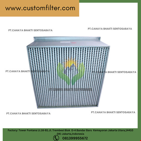 Pleated Synthetic Fiber Air Filter HVAC AHU Primary Air Filter