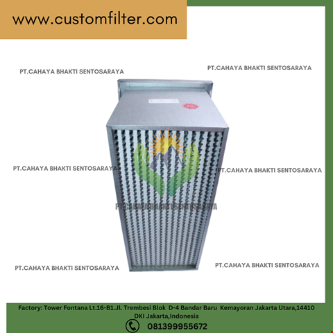 High Efficiency Panel Hepa Filter