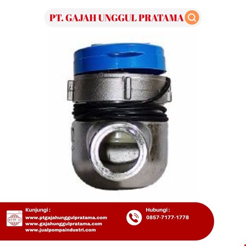 DN25 SHM SS316L SCREW HORIZONTAL FLOW METER (PULSE) SIZE 1 INCH