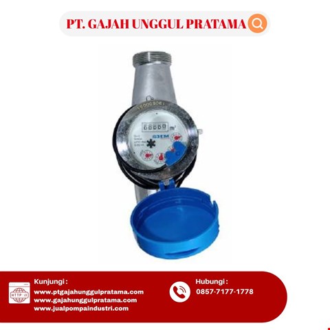 DN15 SHM SS316L SCREW HORIZONTAL FLOW METER (PULSE) SIZE 1/2 INCH