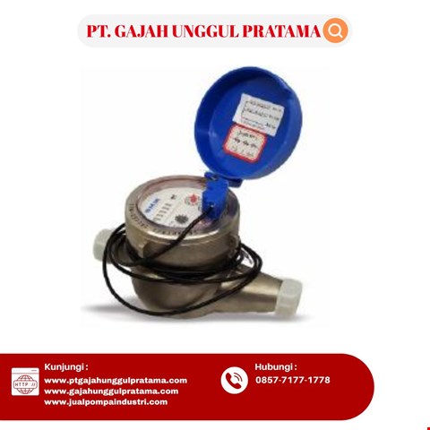 DN20 SHM SS316L SCREW HORIZONTAL FLOW METER (PULSE) SIZE 3/4 INCH