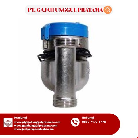 SS316L Screw Vertical Flow Meter SHM size 1 1/4 Inch DN 32