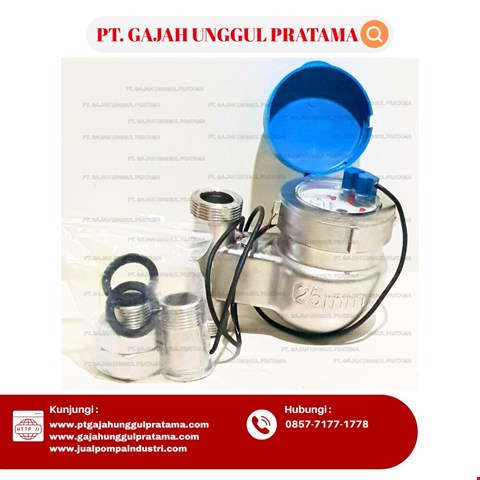 SS316L Screw Vertical Flow Meter SHM size 1 Inch DN 25