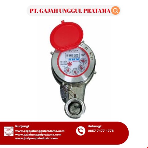 SS316L Screw Vertical Flow Meter SHM size 1 1/2 Inch DN 40