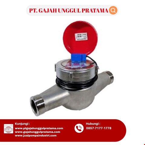 DN50 SS316L Screw Horizontal Flow Meter Hot Pulse SHM Size 2 Inch