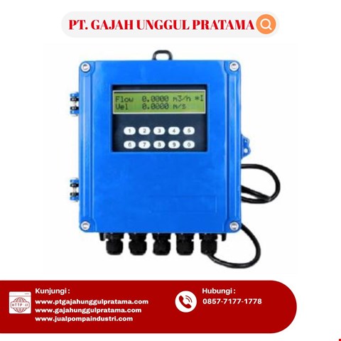 SHM Ultrasonic Remote Flow Meter Insertion