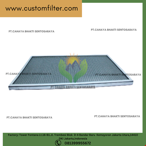 New Primary Air Filter Stainless Steel Washable Panel Filter