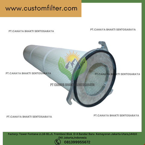 Polyester Pleated Filter Cartridge for Industry Dust Collector Filter