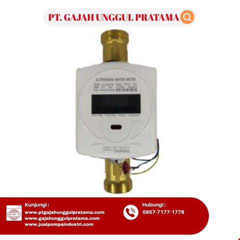 SHM Ultrasonic Screw Flow Meters Size 3/4 Inch DN 20