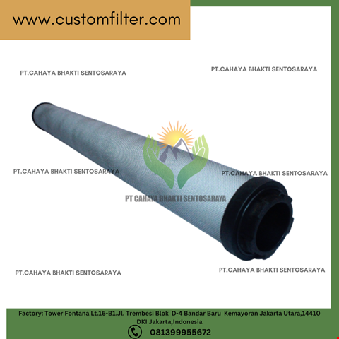 Air Compressor Precision Filter element Cartridge