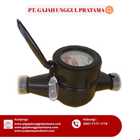 Multi Jet ABS Flow Meter SHM Size 3/4 Inch DN 20