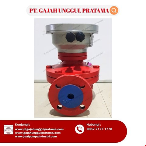SHM OVAL GEAR ANALOG FLOWMETER 3/4 INCH DN 20