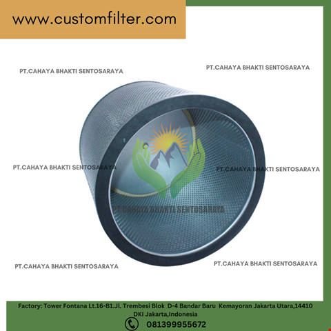 High Efficiency Power Plant Use Gas Turbine Intake Air Filter