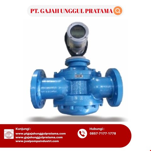 Scraper Oil Digital Flow Meter SHM Size 6 Inch DN 150