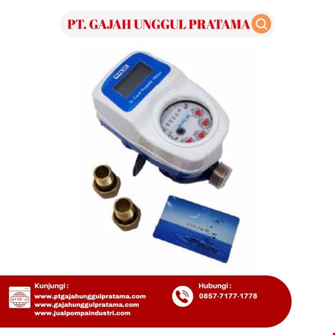 Prepaid Card Flow Meter SHM Size 1 Inch DN 25
