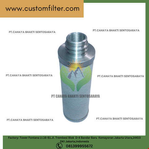 Vacuum Pump Oil Mist Filter Exhaust Filter Brand CBS Filter