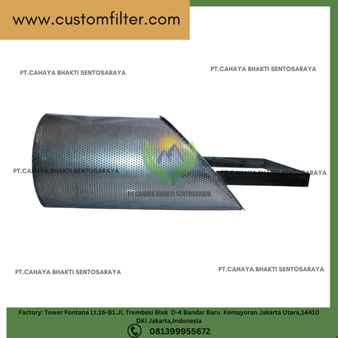 304 Stainless Steel Wedge Wire Screen Filter Cylinder Strainer