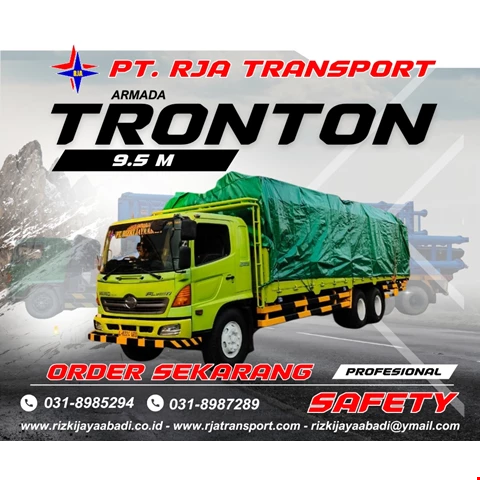 SEWA TRUK TRONTON SURABAYA - TRUK KARGO | PT. RJA TRANSPORT 