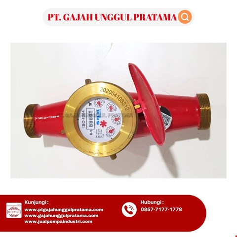 Multi Jet brass Flowmeter Hot SHM 2 Inch DN 50