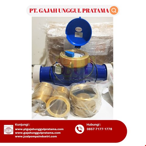 Multi Jet brass Flowmeter Pulse SHM 2 Inch DN 50