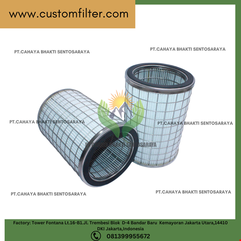 Air Dust Filter element for Dust Collector System