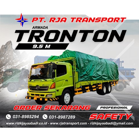 TRANSPORTASI TRUK KARGO TRONTON SURABAYA | PT. RJA TRANSPORT 