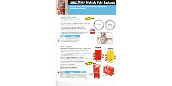 safety series multiple point lockouts