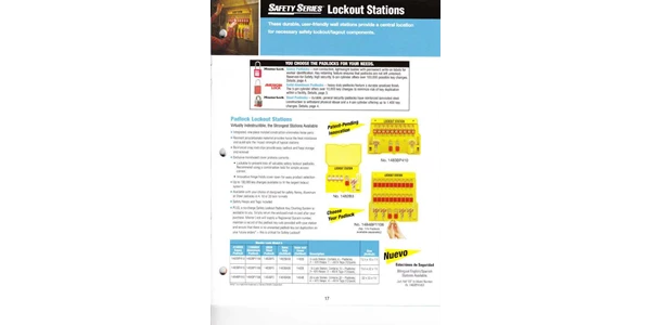 safety series lockout stations