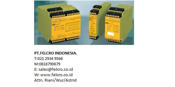 pilz|pt.felcro indonesia| safety relay | 0811.155.363-6