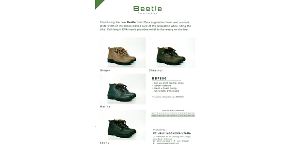 beetle biker footwear