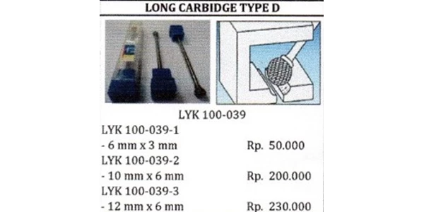 long carbidge type d