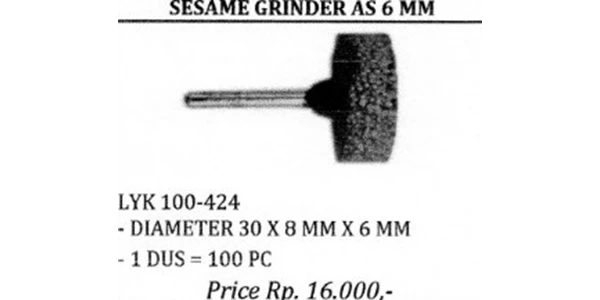 sesame grinder as 6 mm lyk 100-424