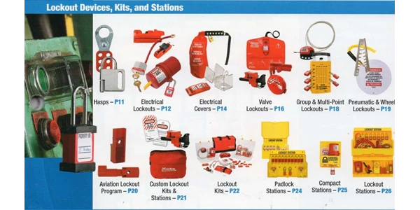 lockout devices, kits, and stations