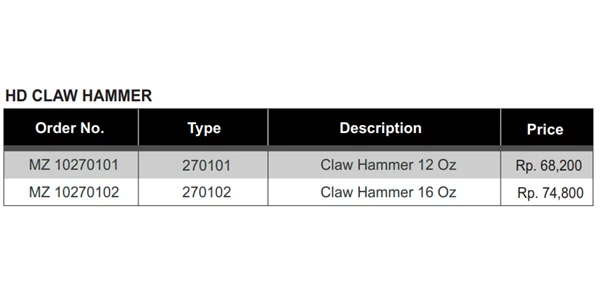 hd claw hammer-1