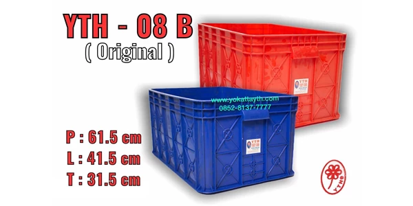 box container plastik industri yth-08b ( ukuran sedang )-2