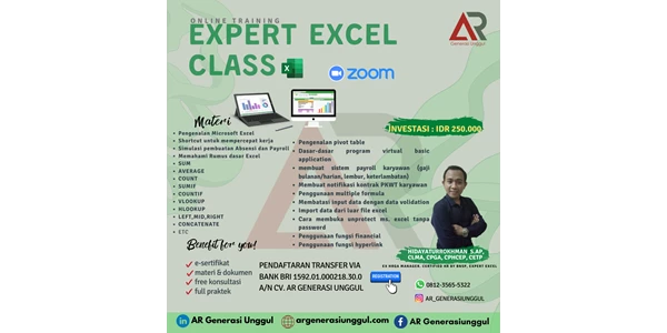 expert excel class