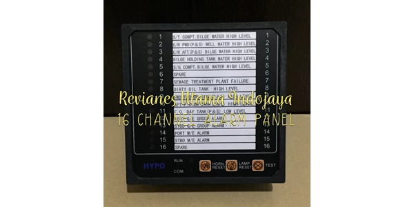 16-channel fire alarm system
