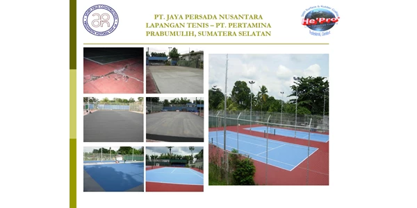 renovasi lapangan tenis