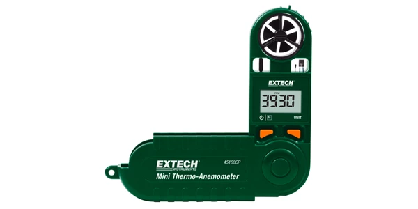 extech 45168cp: mini thermo-anemometer with built-in compass