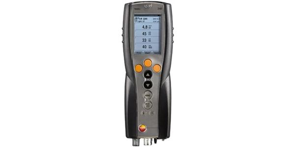 testo 340 - flue gas analyzer for use in industry