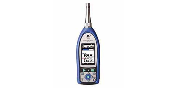 rion sound level meter, class 1 (with low-freq. sound) nl-62