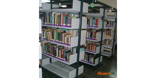 rak perpustakaan bostinco - rak buku bostinco - library rack bostinco-2