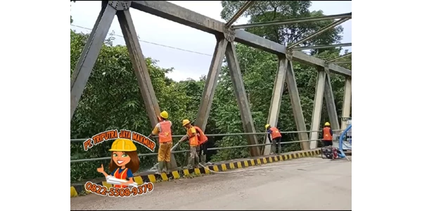 kontraktor jembatan besi berkualitas kalimantan selatan banjarmasin
