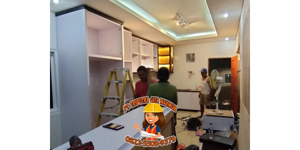 kontraktor furniture interior kitchen set berkualitas murah bontang-5
