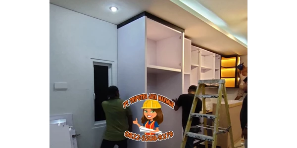 kontraktor furniture interior kitchen set berkualitas murah bontang-2